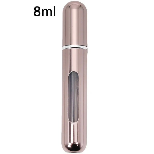 1Pcs Mini Travel Perfume Atomizer Bottle Spray Pump Case Refillable Portable