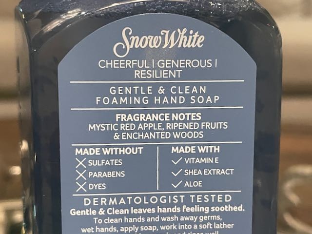3 Bath & Body Works Disney Princess Foaming Hand Soap, Snow White Rapunzel Belle