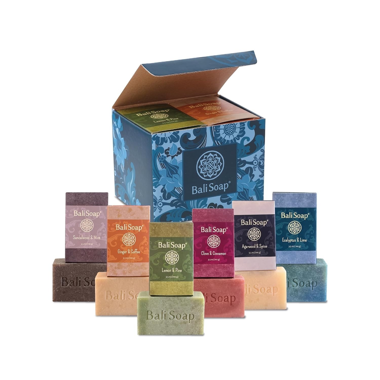 Natural Men’s Soap Gift Set – 6 Pack Handmade Cold Process Bar Soap for Men, …