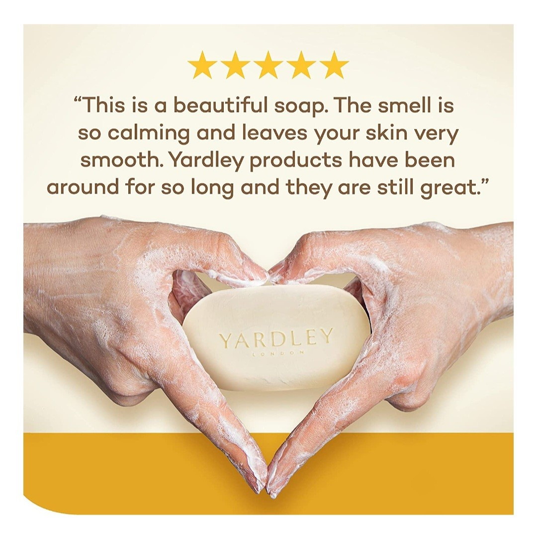 NEW! YARDLEY LONDON (4.0 Oz.) 113g Bar 🍋●LEMON VERBENA● Moisturizing Bar Soap🫧