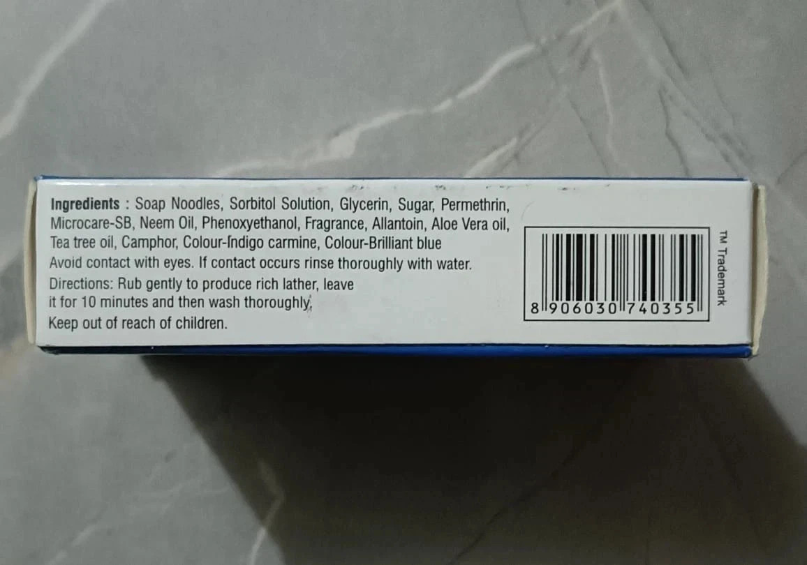 Pack Of 5 PMT soap Permethrine Soap For All Skin Types