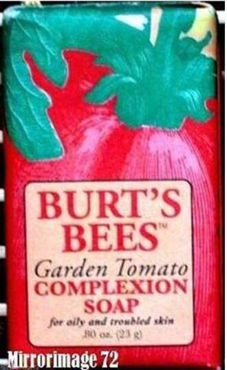 BURT’S BEES GARDEN TOMATO COMPLEXION SOAP .80 0z./23g. Travel Size “RARE”