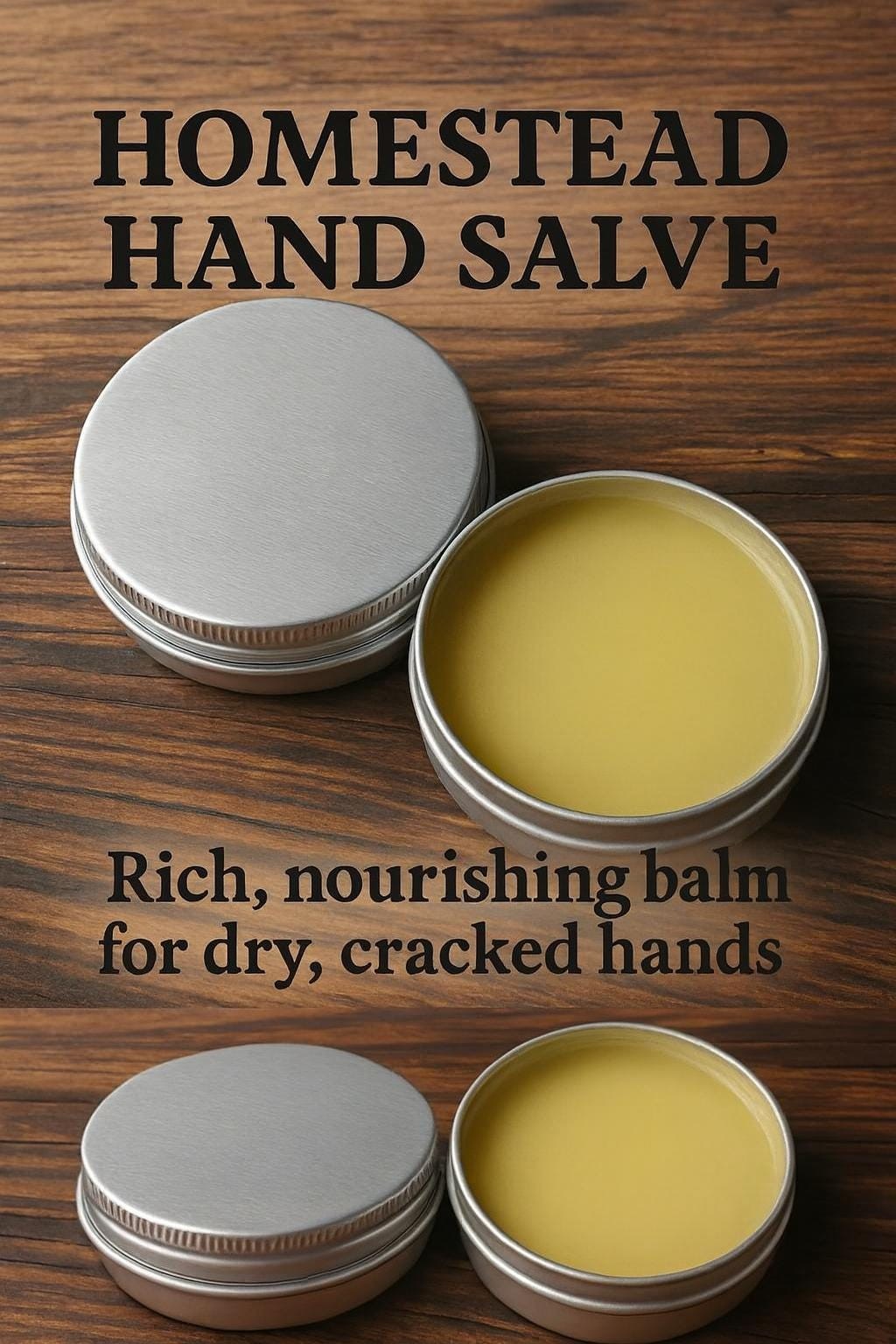 Homestead Dry Skin Salve | Calendula Oil, Shea Butter Balm