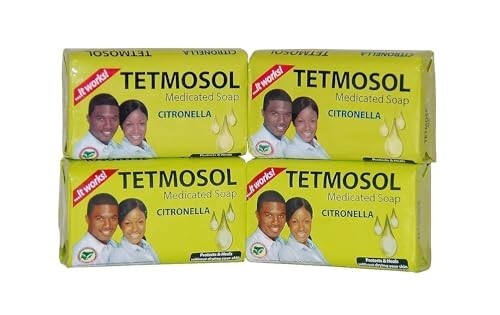 4 X Tetmosol Medicated Soap Citronella LOT OF 4 SOAPS. USA SELLER 75g