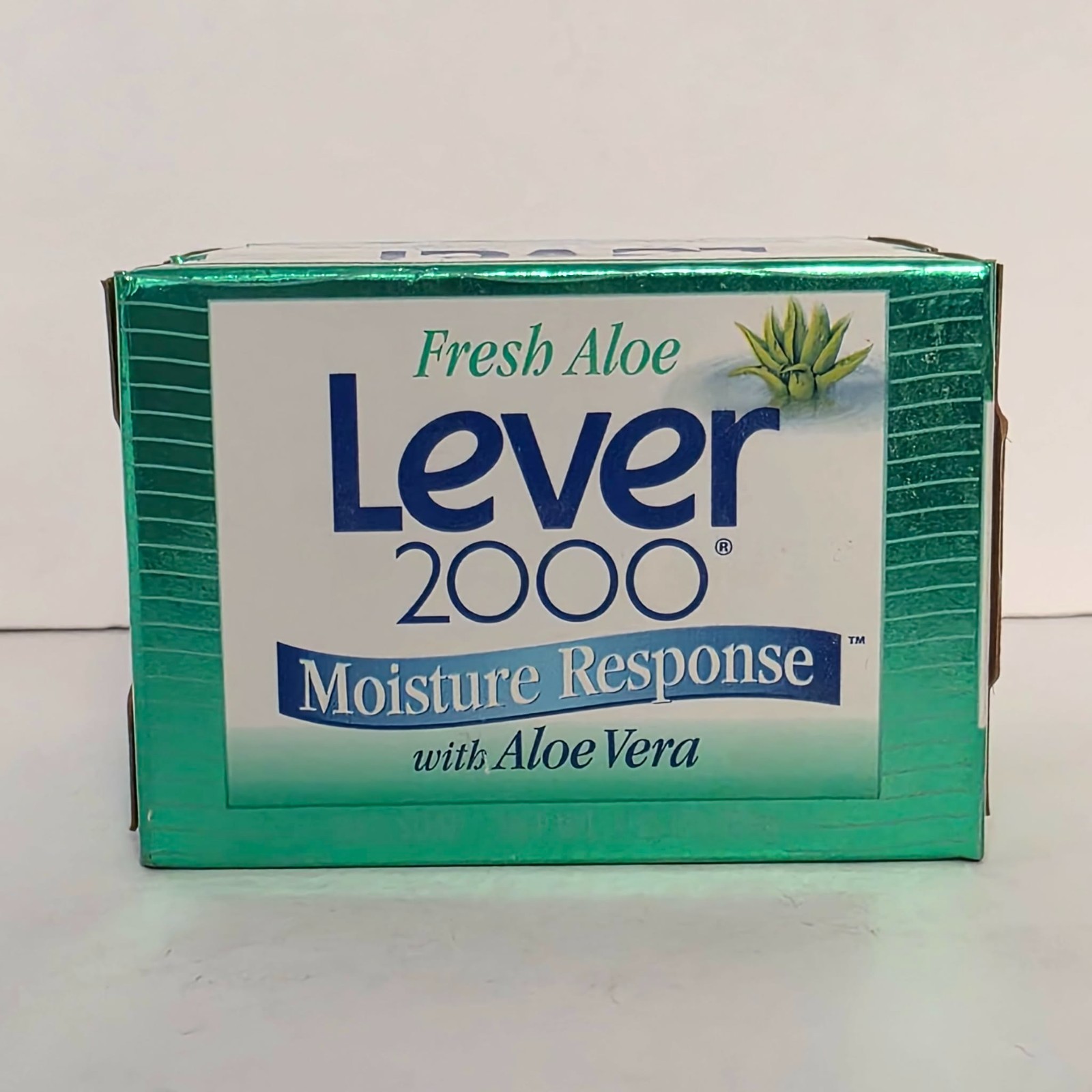 VTG Lever 2000 Moisture Response Soap with Aloe Vera, 2 Bars, Size 2-3.15 oz NEW
