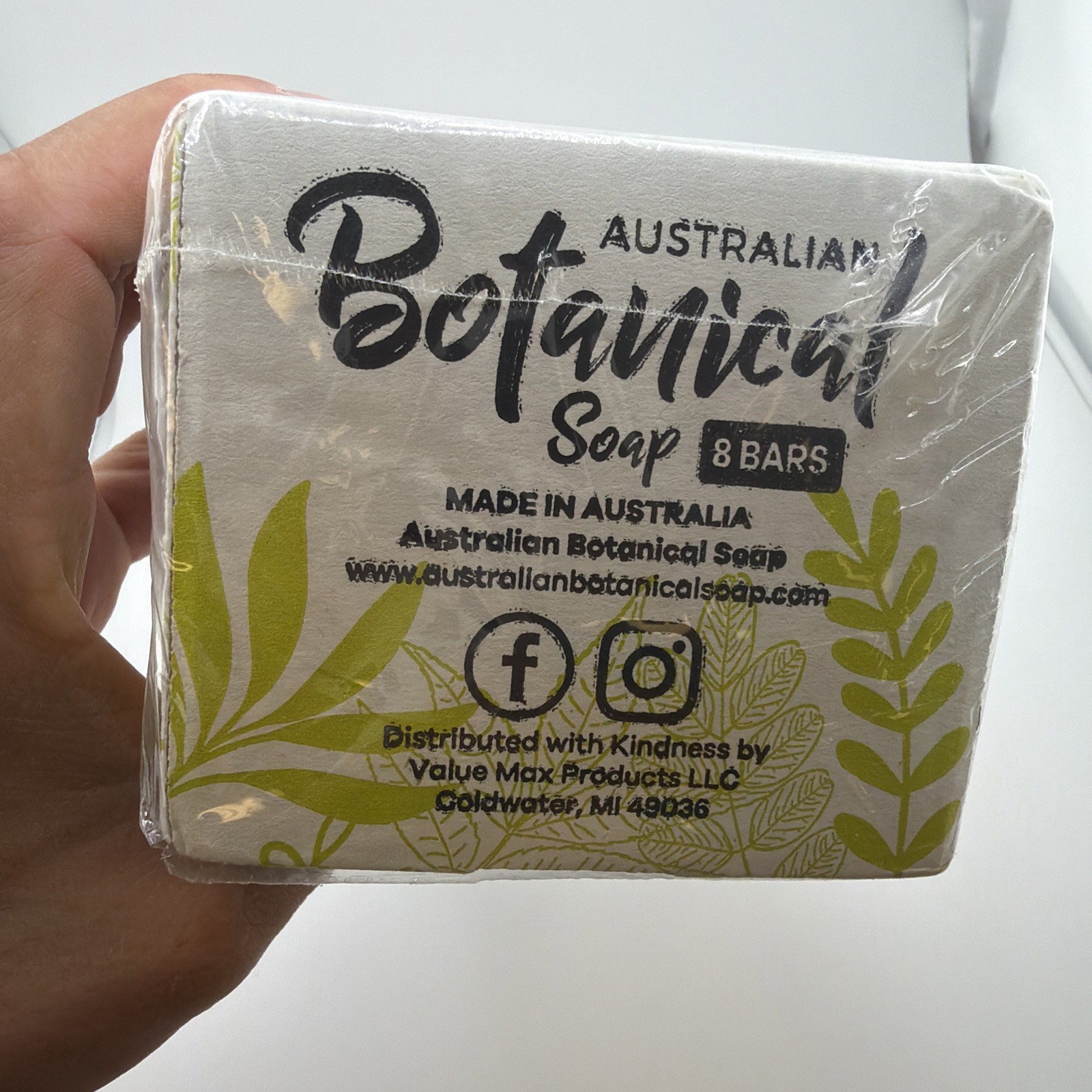 Australian Botanical Soap Goat Milk Scented Body Bars 8 Pack 6.8oz Each new pack