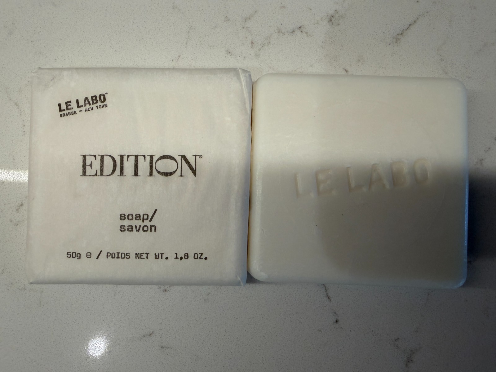 Authentic EDITION Hotel LE LABO Soap 50g | Genuine Marriott Luxury | Hotels
