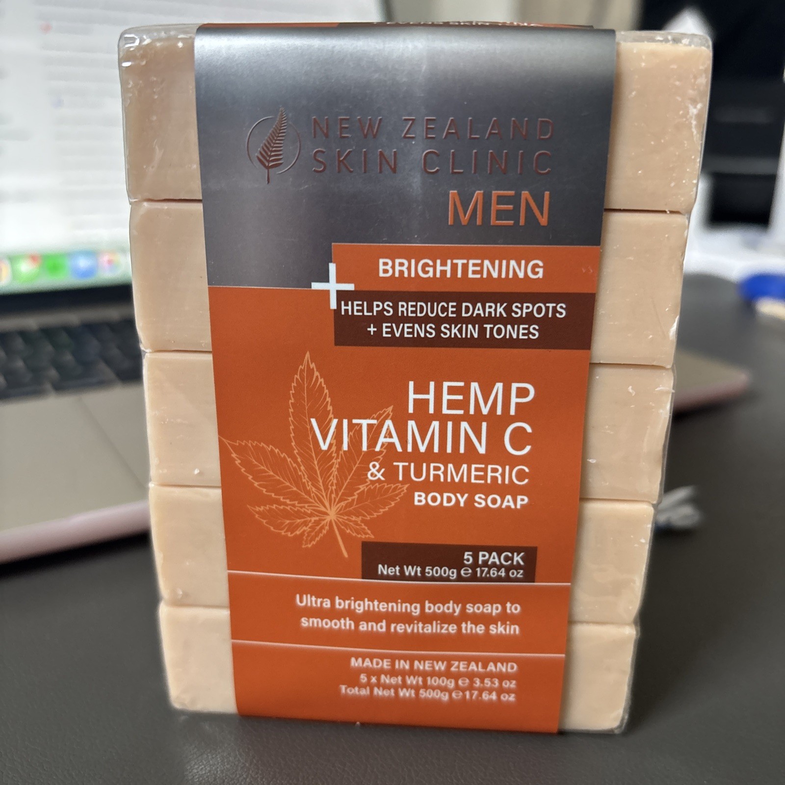 New Zealand Skin Clinic Brightening Help & Vitamin C Body Soap 5 Pk 17.6 oz