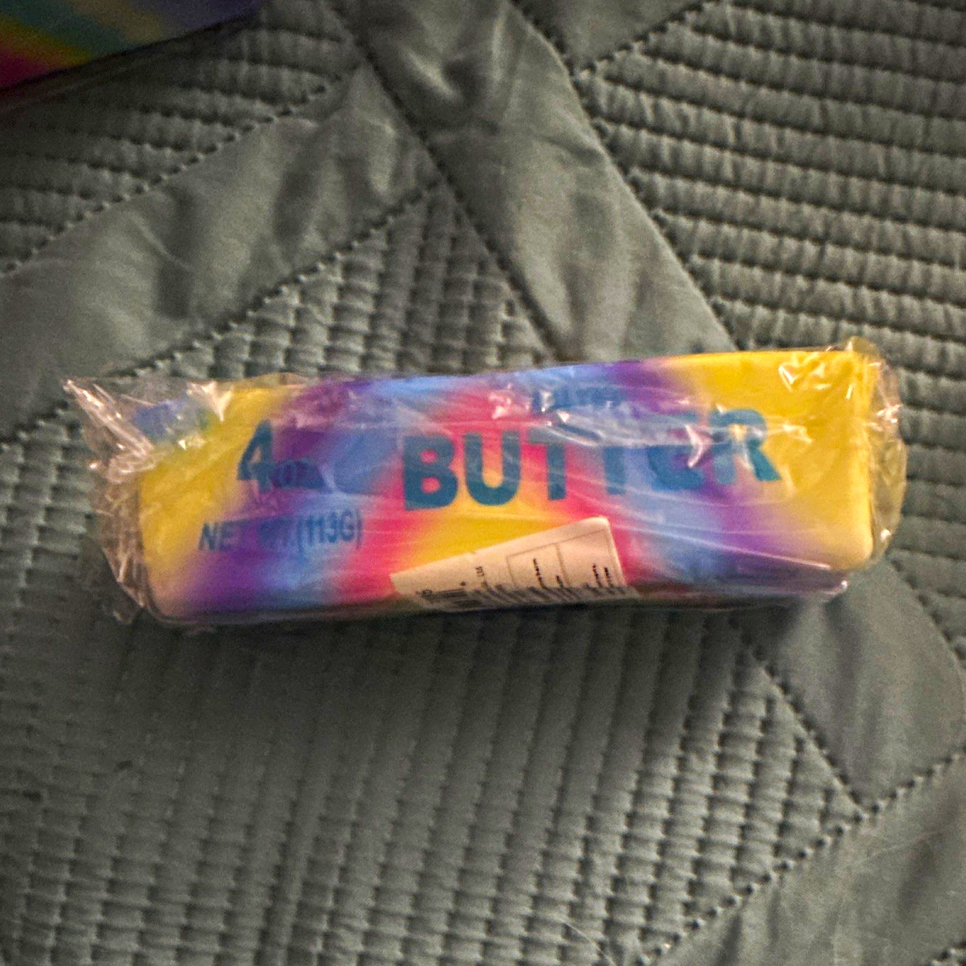 Rainbow Multicolor squeeze butter