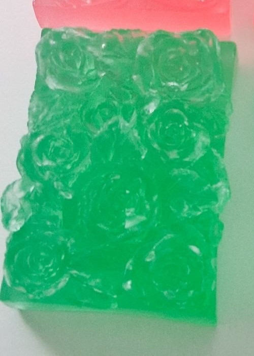Lavender Bar SOAP 85g Jojoba Oil Moisturizing Rose Texture Natural