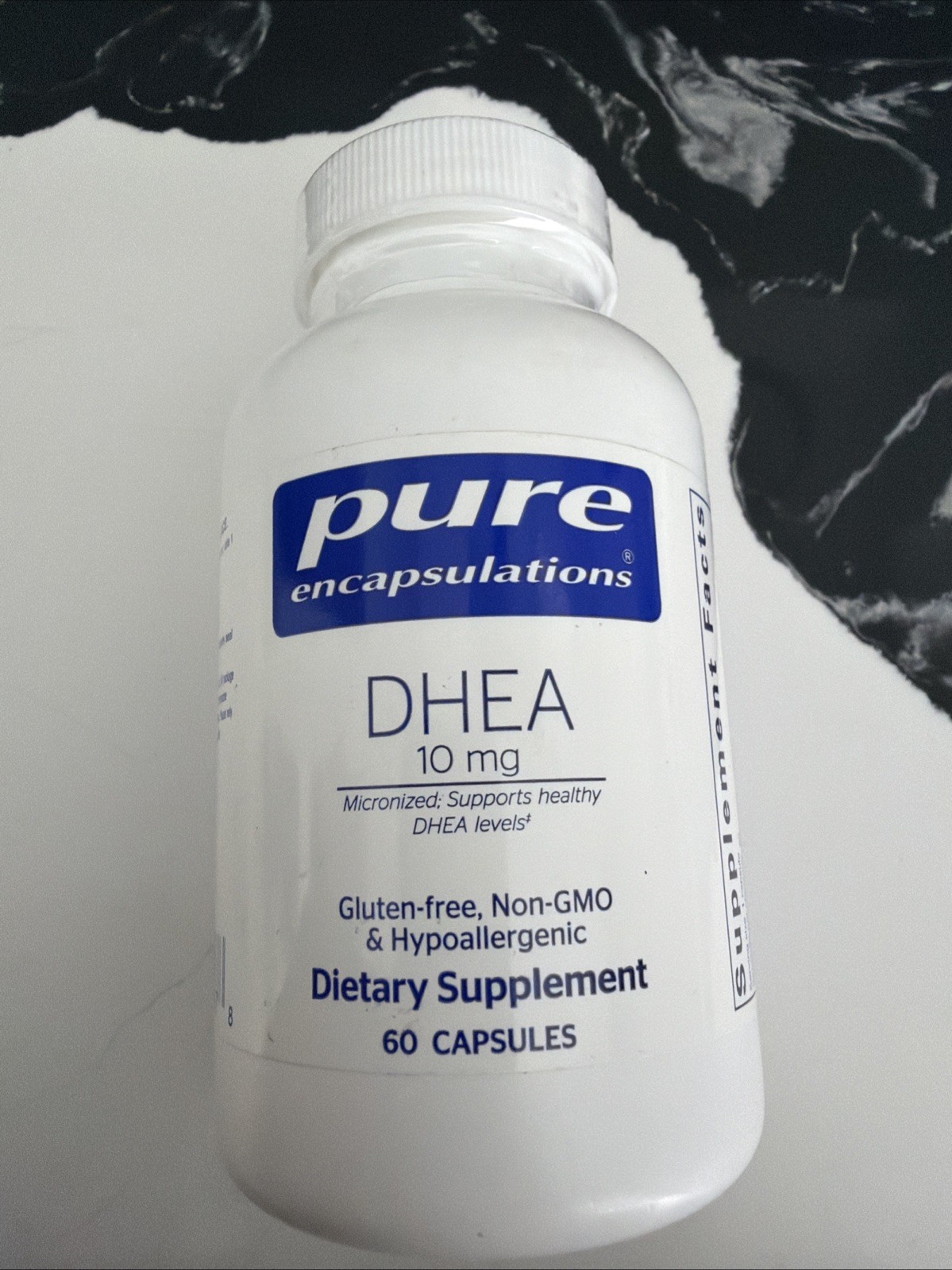 Pure Encapsulations DHEA 10 mg Adrenal Supplement For 60 Count (Pack Of 1)