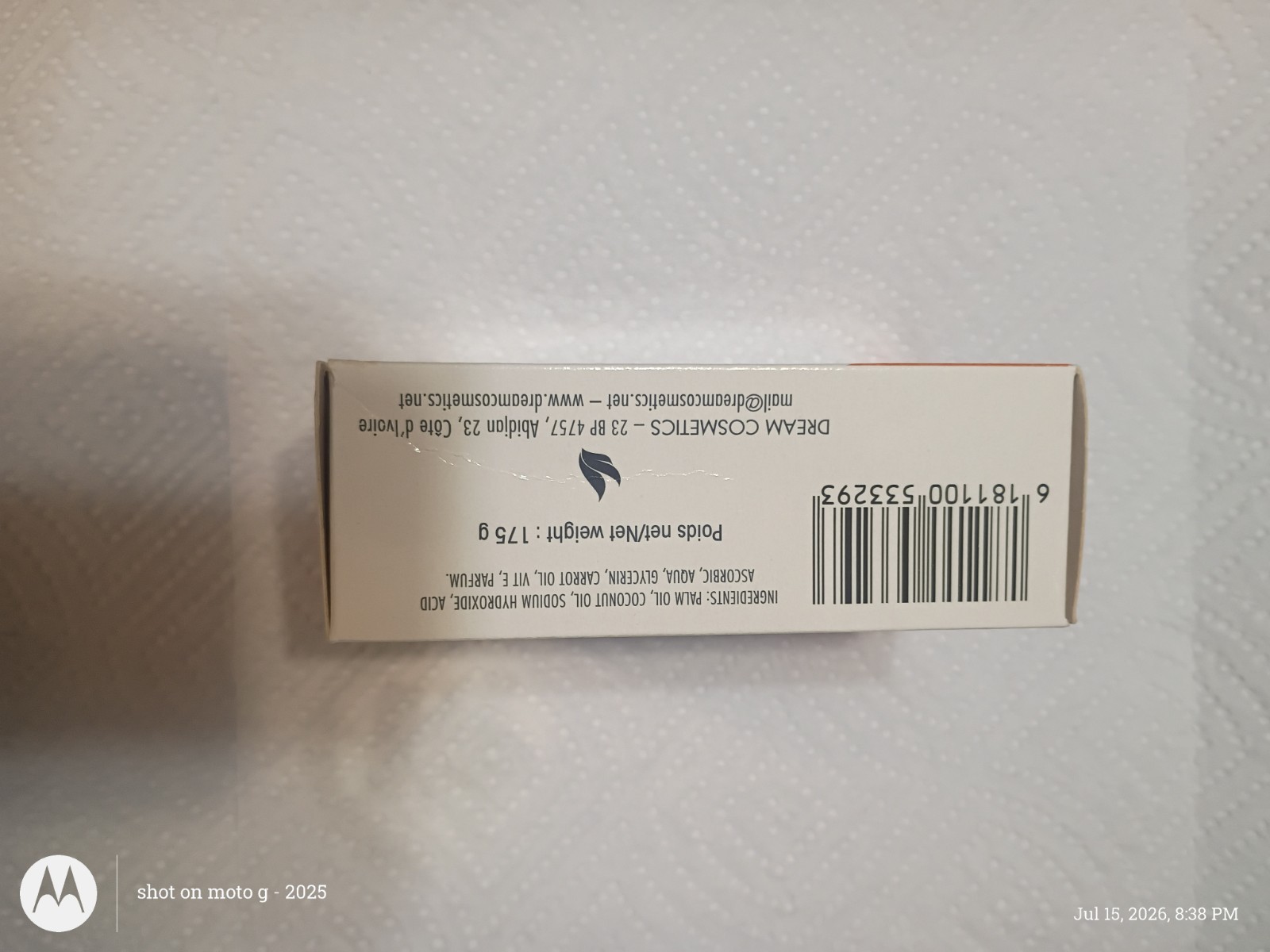 Clear Therapy CT+ Lightening Purifying Soap with Carrot Oil for Face & Body