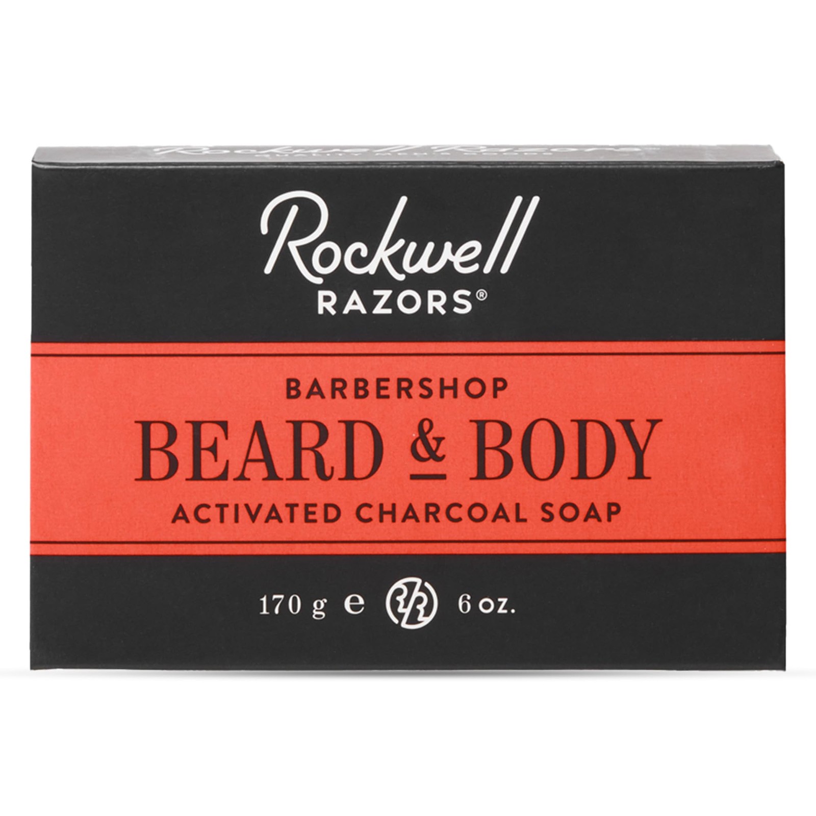 Rockwell 3-in-1 Beard & Body Bar Soap, Barbershop Scent | Natural Cleansing, …