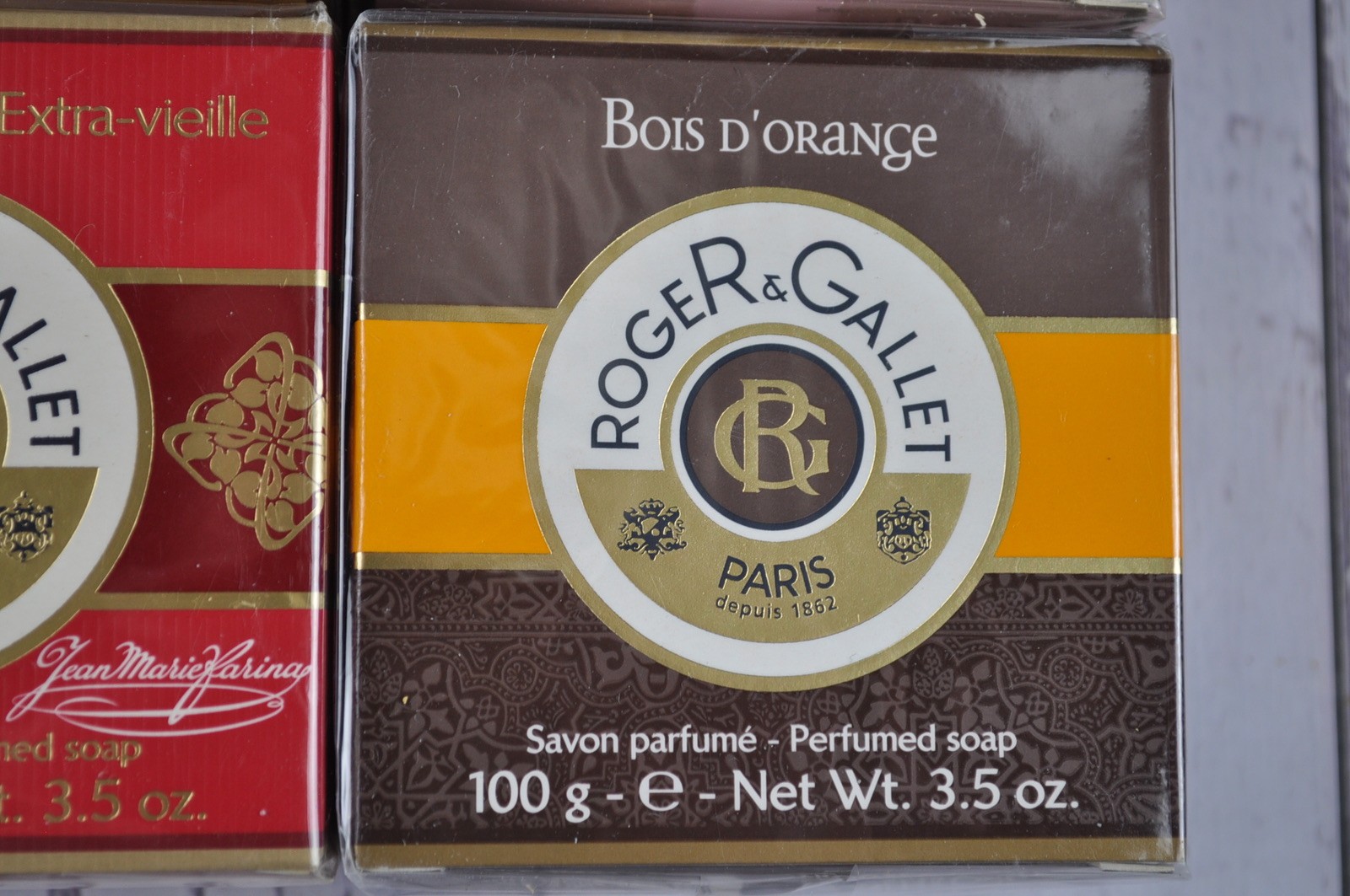 Roger & Gallet Paris Perfumed Soap Assorted Lot 4 Bars 3.5 Ounces NEW