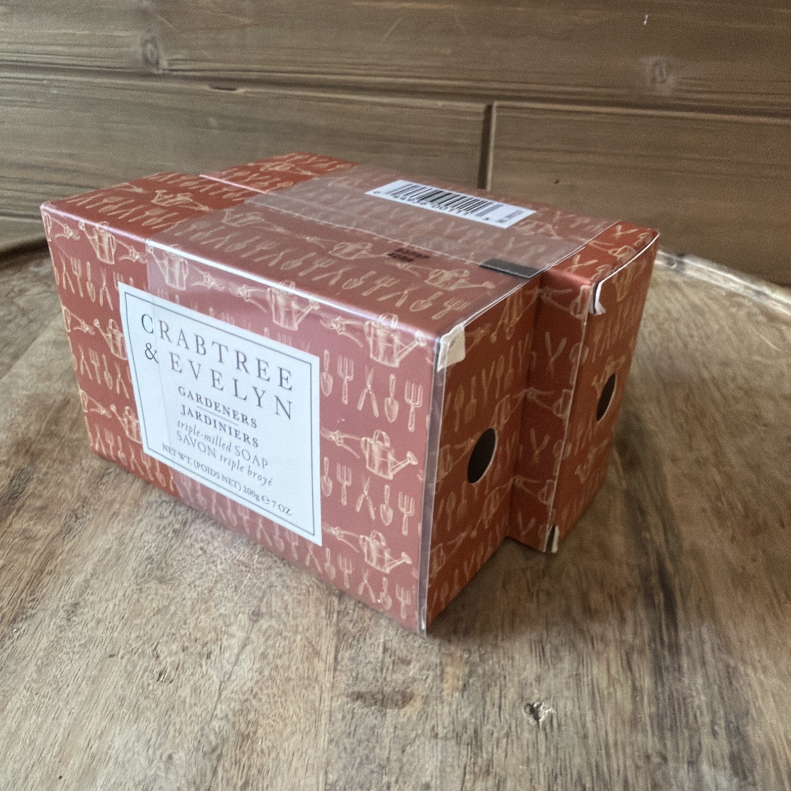(2) Crabtree & Evelyn GARDENERS Triple-Milled Soap – 7oz Each