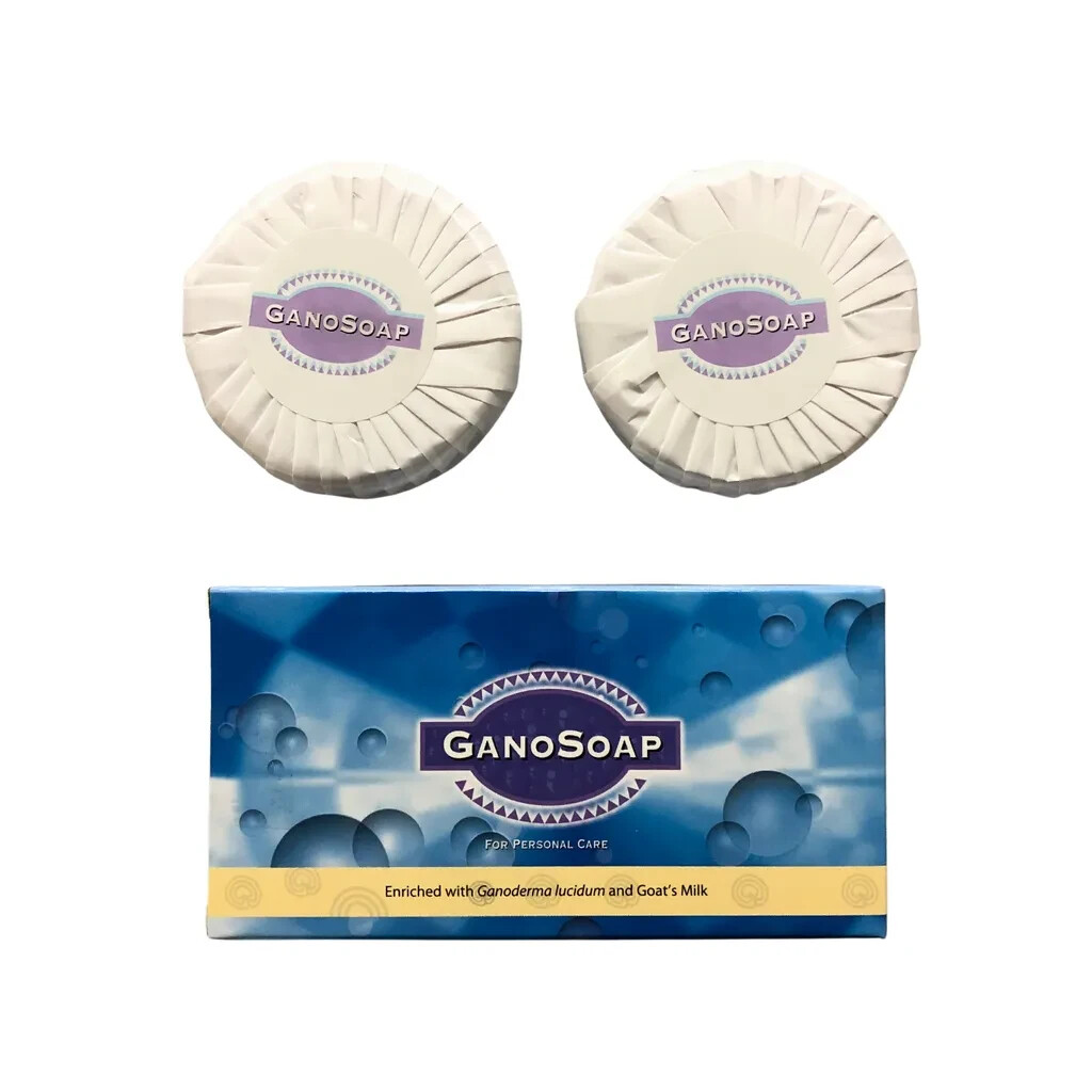 GANO EXCEL SOAP ENRICH GANODERMA & GOAT MILK ( 2 BAR PER BOX )