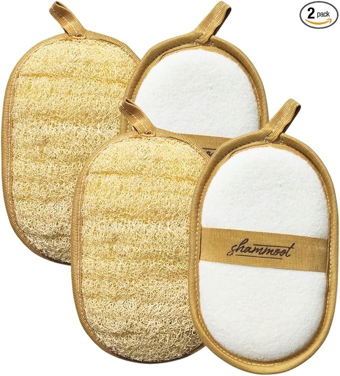 Natural Loofah Exfoliating Body Scrubber – Jordanian Natural Loofah Sponge
