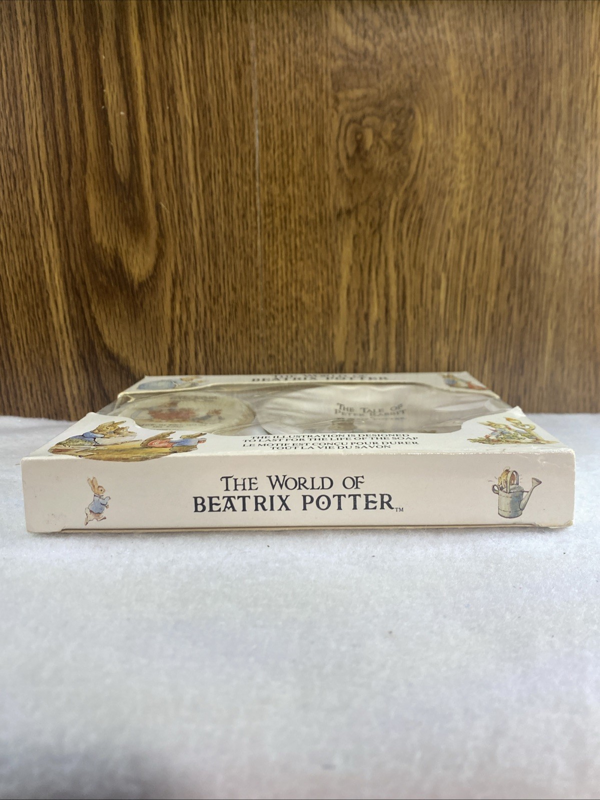 VTG 1992 The World of Beatrix Potter Frederick Warne & CO Soap & Dish. NEW.