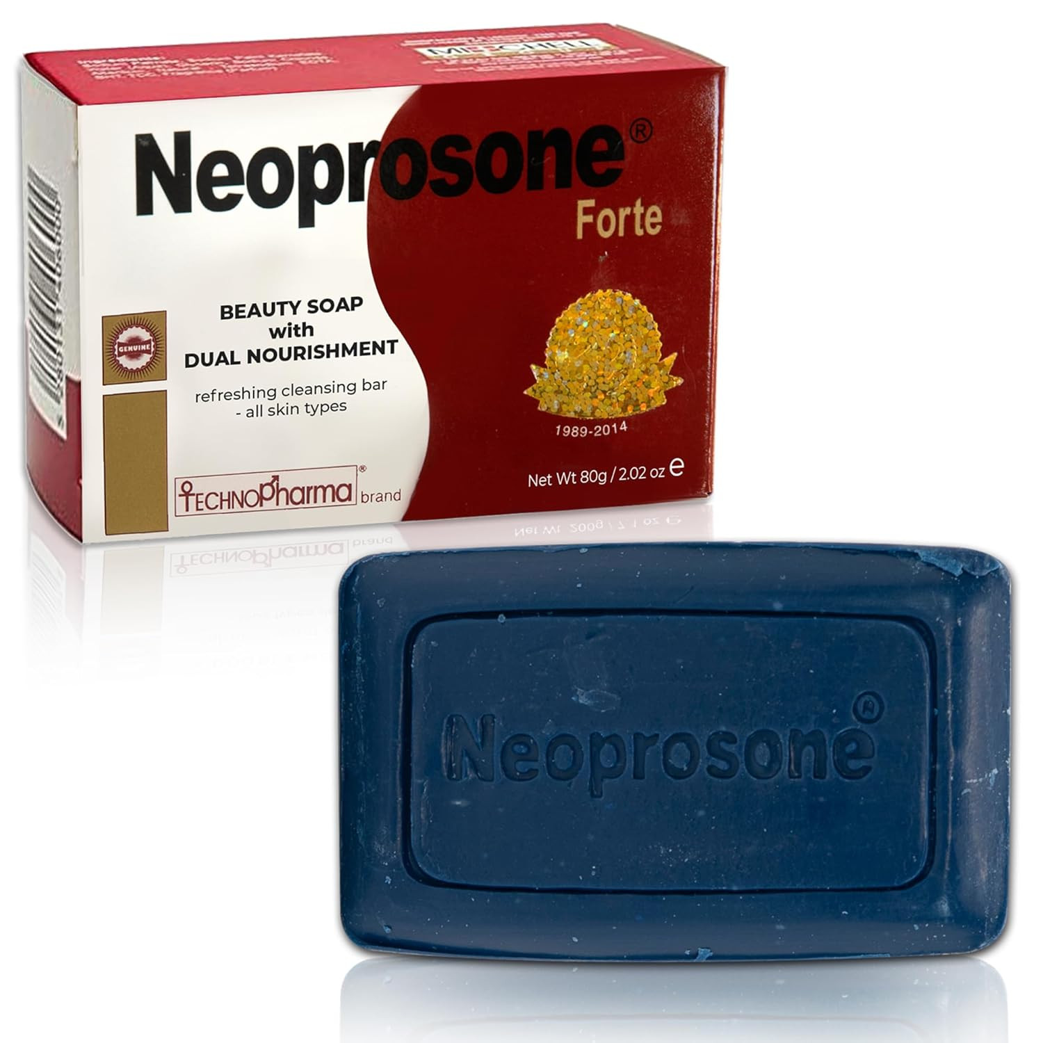 Neoprosone, Skin Brightening Soap | 2.82 oz / 80 g | Exfoliating Soap, All Skin