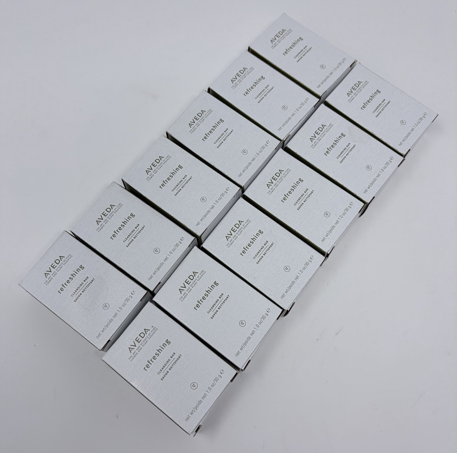 Aveda Refreshing Cleansing Bar Soap Travel Size 1 oz/30 g Sample Size Lot of 12