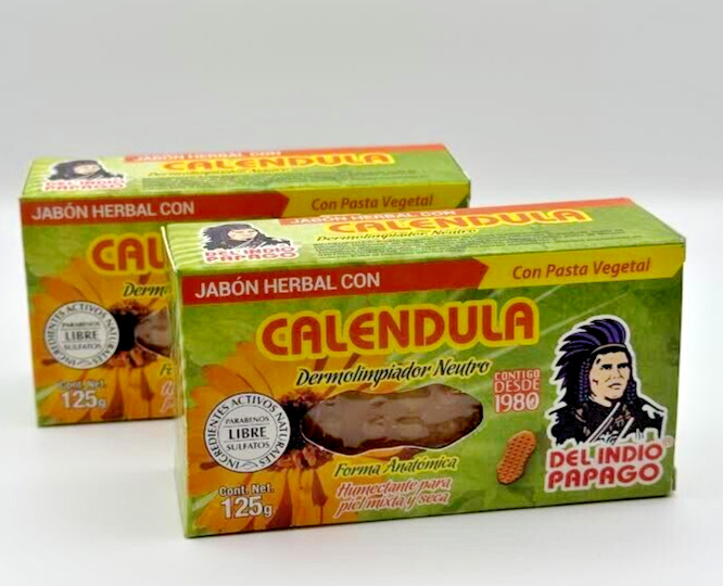 Calendula Soap by Del Indio Papago | Gentle & Nourishing Skincare