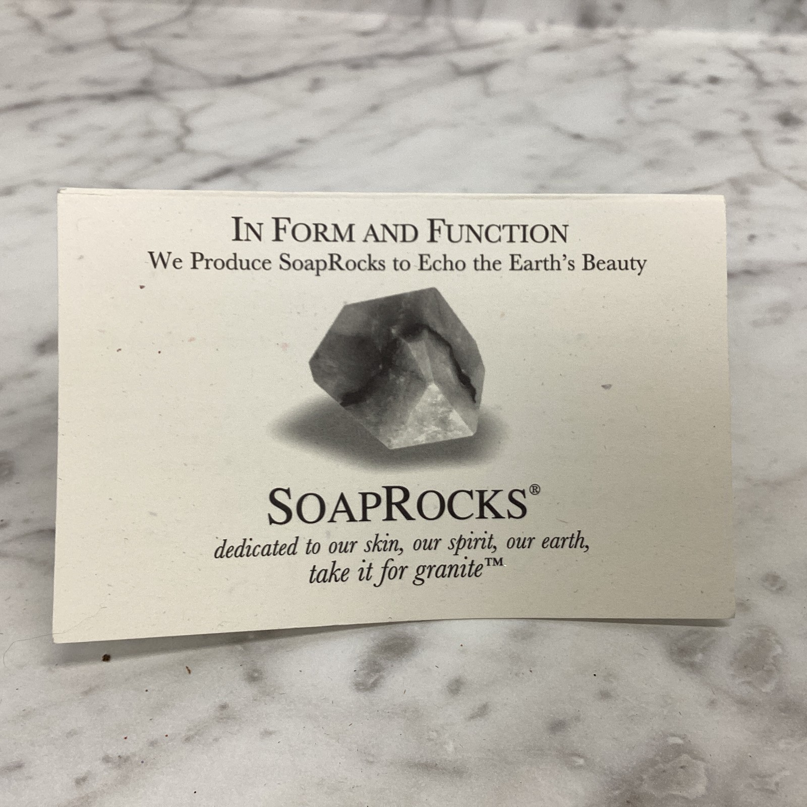 SoapRocks, “Rainbow Fluorite ” 6 oz. Bar
