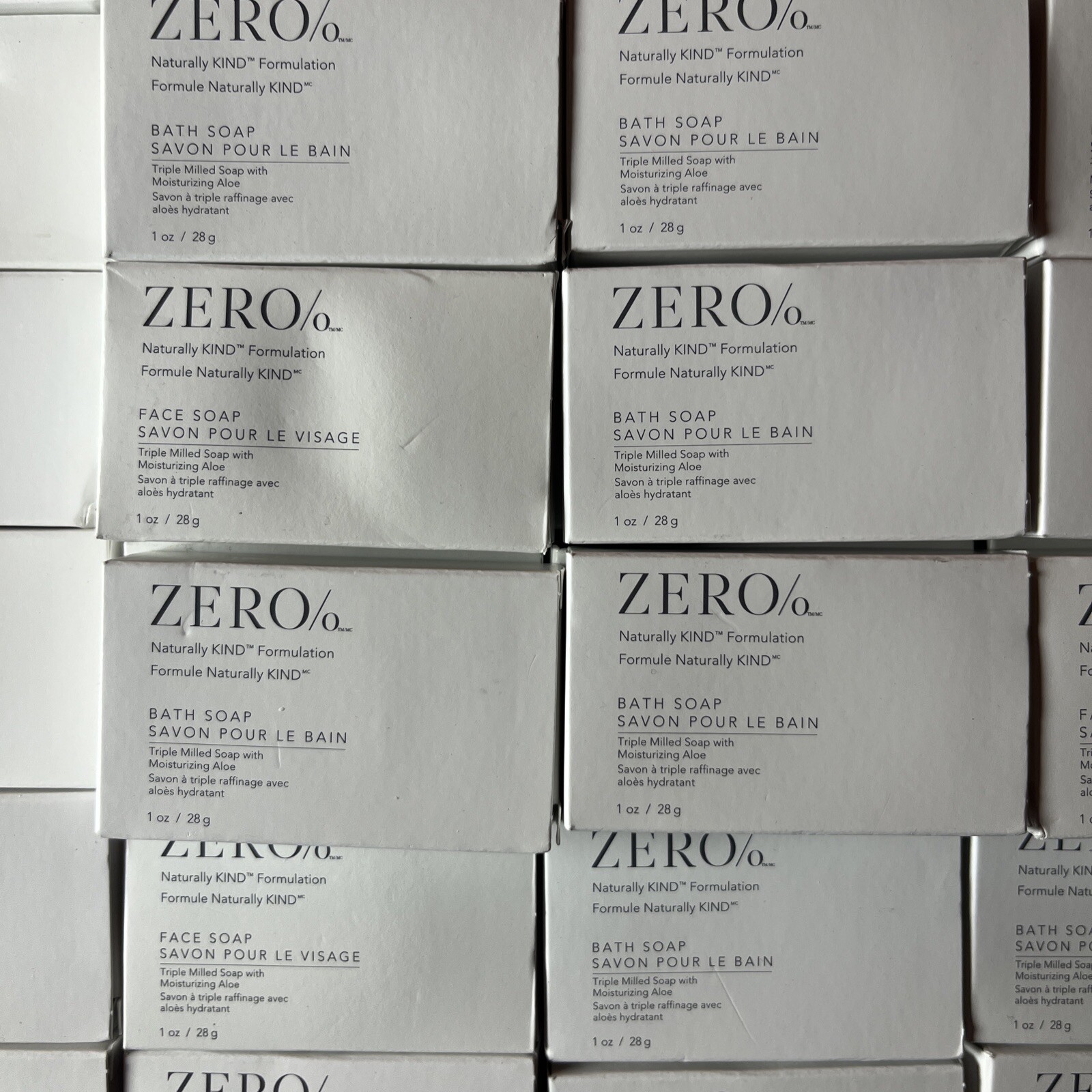 ZERO% Gilchrist & Soames 1oz Naturally KIND Bath Soap Triple Milled Aloe TRAVEL