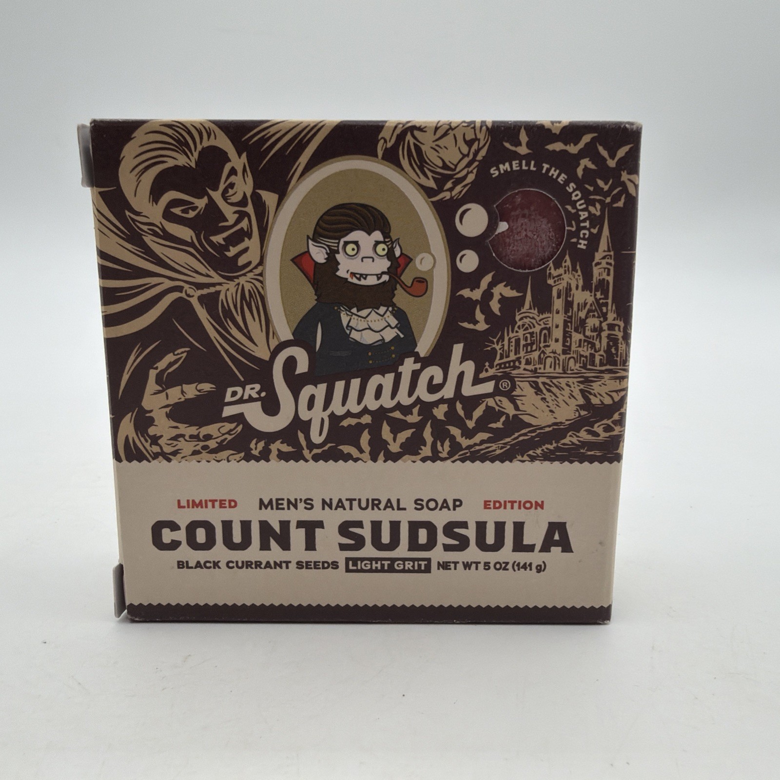 Dr. Squatch Men’s Natural Bar Soap – Count Sudsula 5oz – New