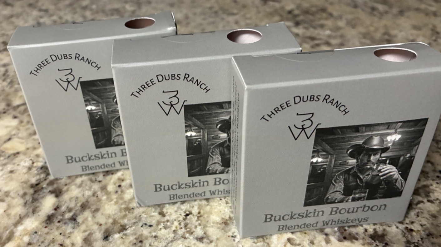 Buckskin Bourbon: Handmade All-Natural, Goat Milk Soap, 3.5 oz Bar – 3 Pack