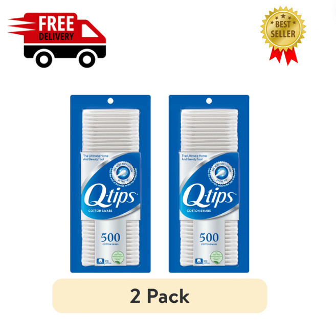 Q-tips Cotton Swabs For Hygiene and Beauty Care Original Cotton Swab 100% Cotton