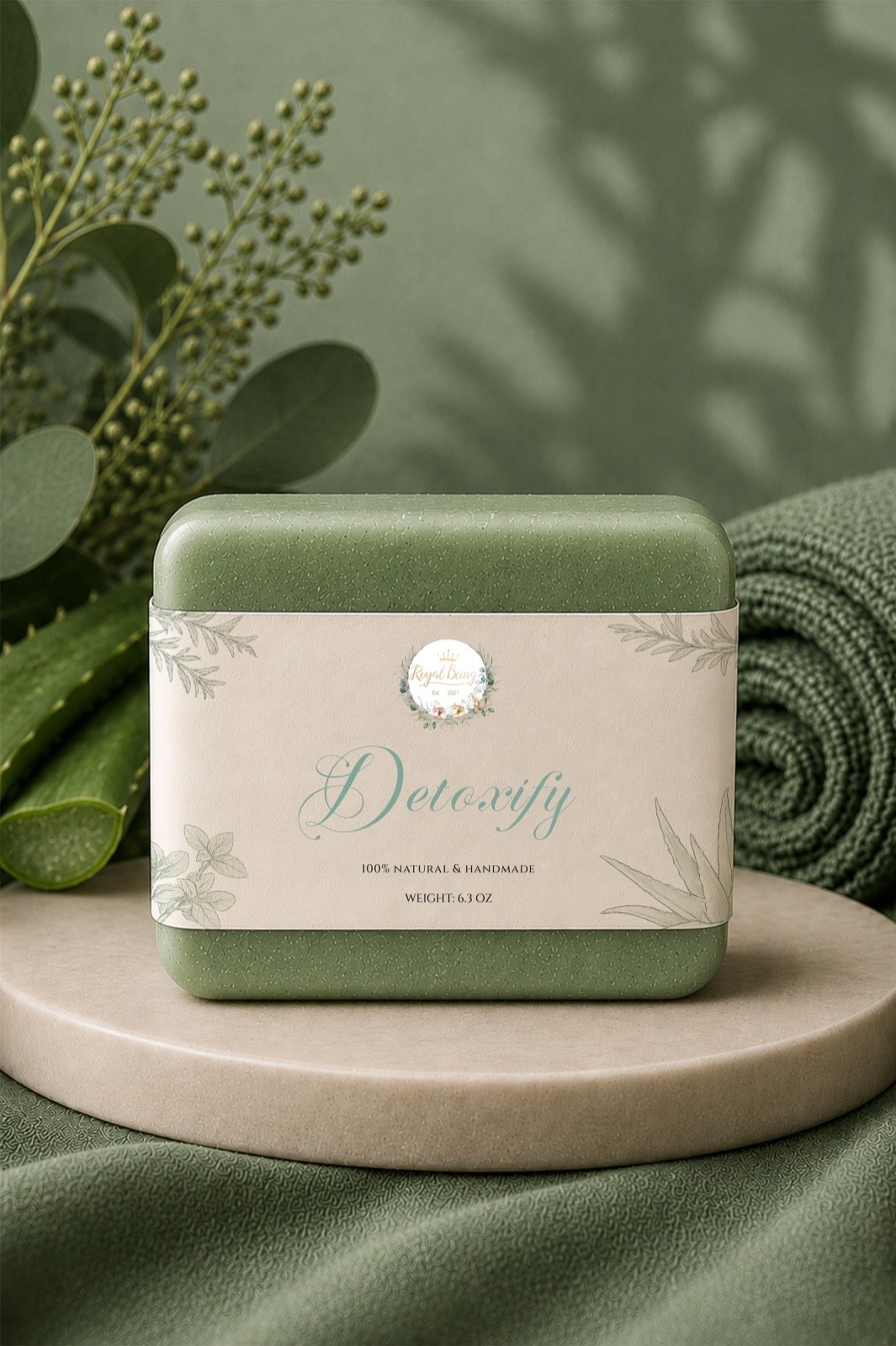 Detox Herbal Soap Bar 6.3 oz