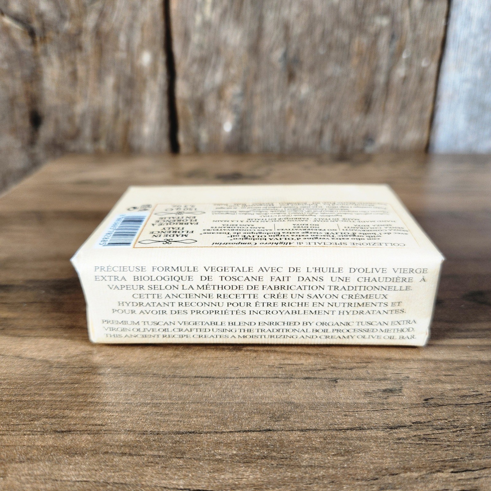 Argan and Olive Oil Soap Alighiero Campostrini Tuscan Soap Set Made in Italy