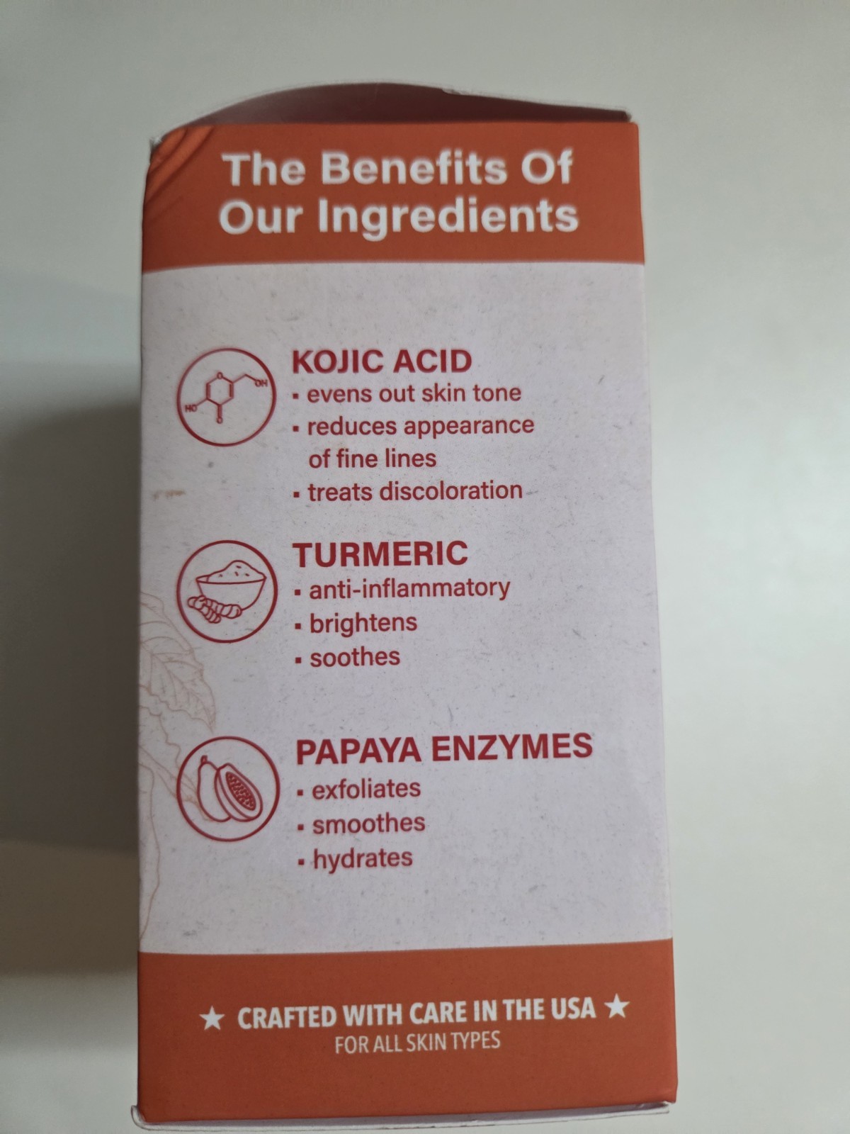 Provence Essentials Kojic Acid Turmeric Papaya Bar Soap Set, 3 Bars