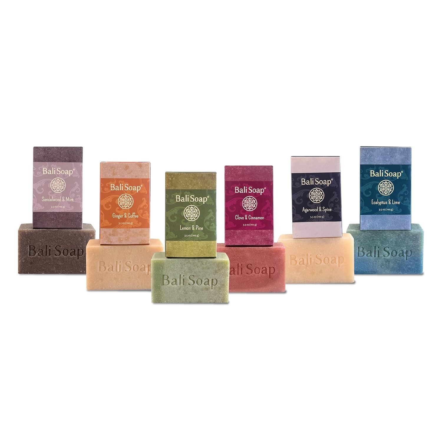 Natural Men’s Soap Gift Set – 6 Pack Handmade Cold Process Bar Soap for Men, …