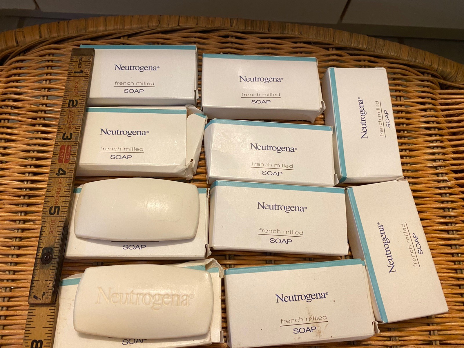 10 NEUTROGENA French Milled Soap Boxed Travel Size See pic details