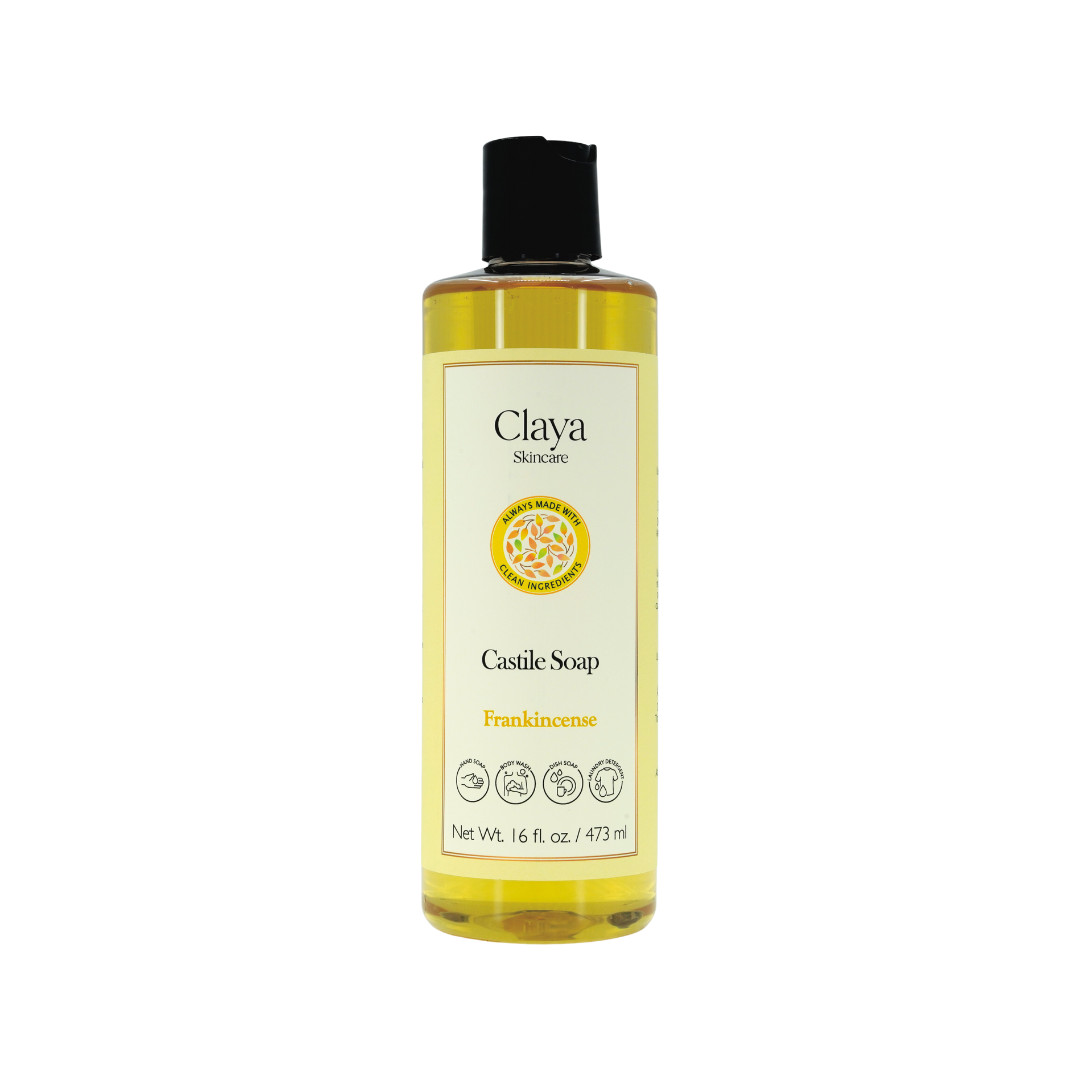 Liquid Castile Soap (Disc Cap) – Organic Ingredients, Gentle For Sensitive Skin