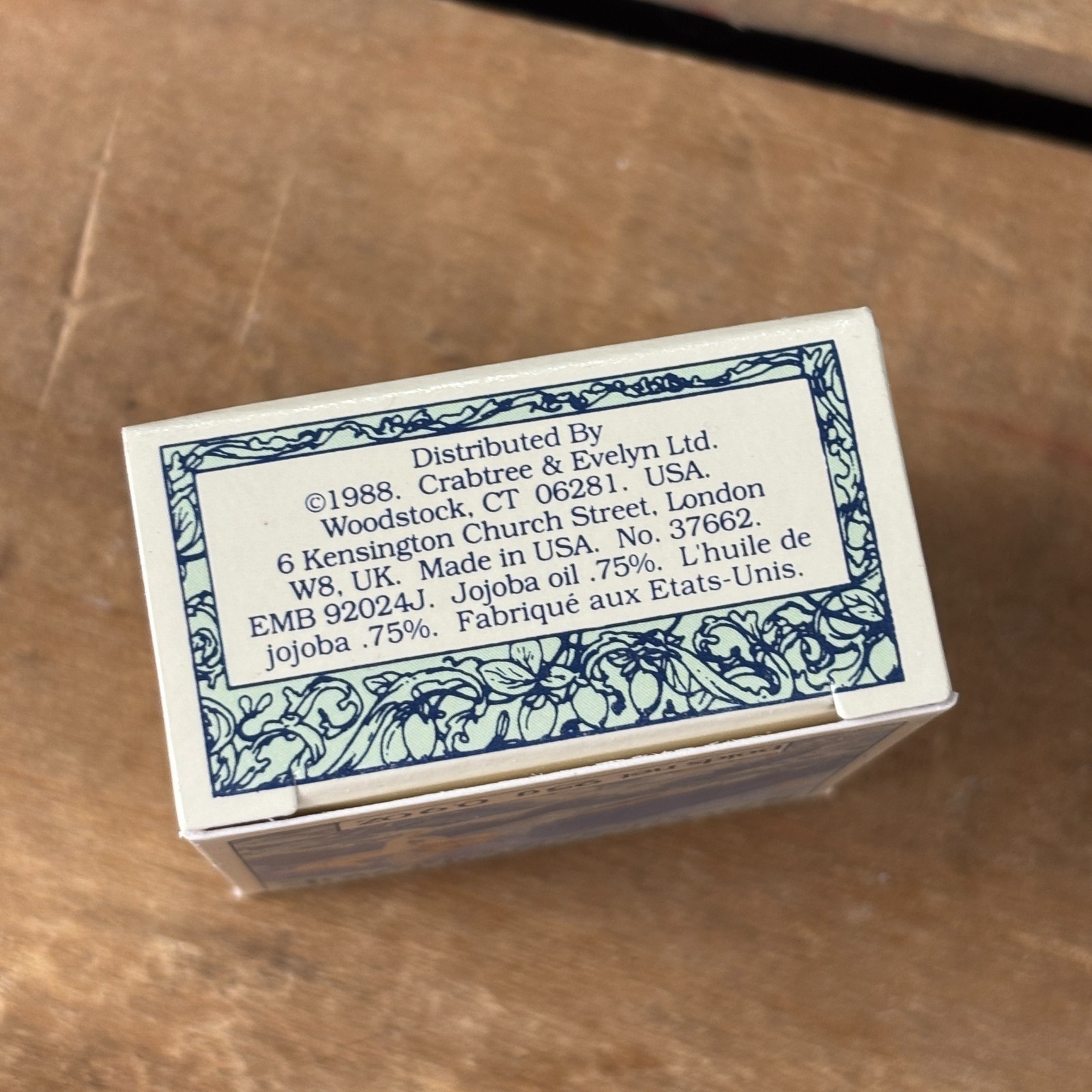 Vintage CRABTREE & EVELYN Sea Shell Soap With Jojoba Oil 25g / 0.9oz