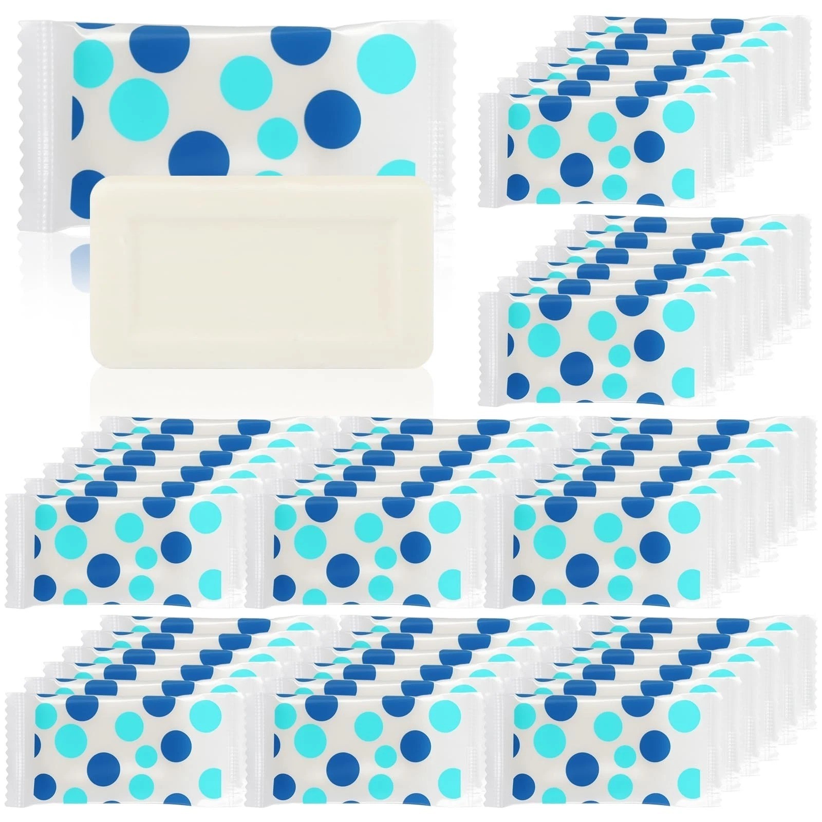 200 Pcs 0.35 oz Mini Hotel Soap Bars Bulk Individually Wrapped Hand Soap Bars…