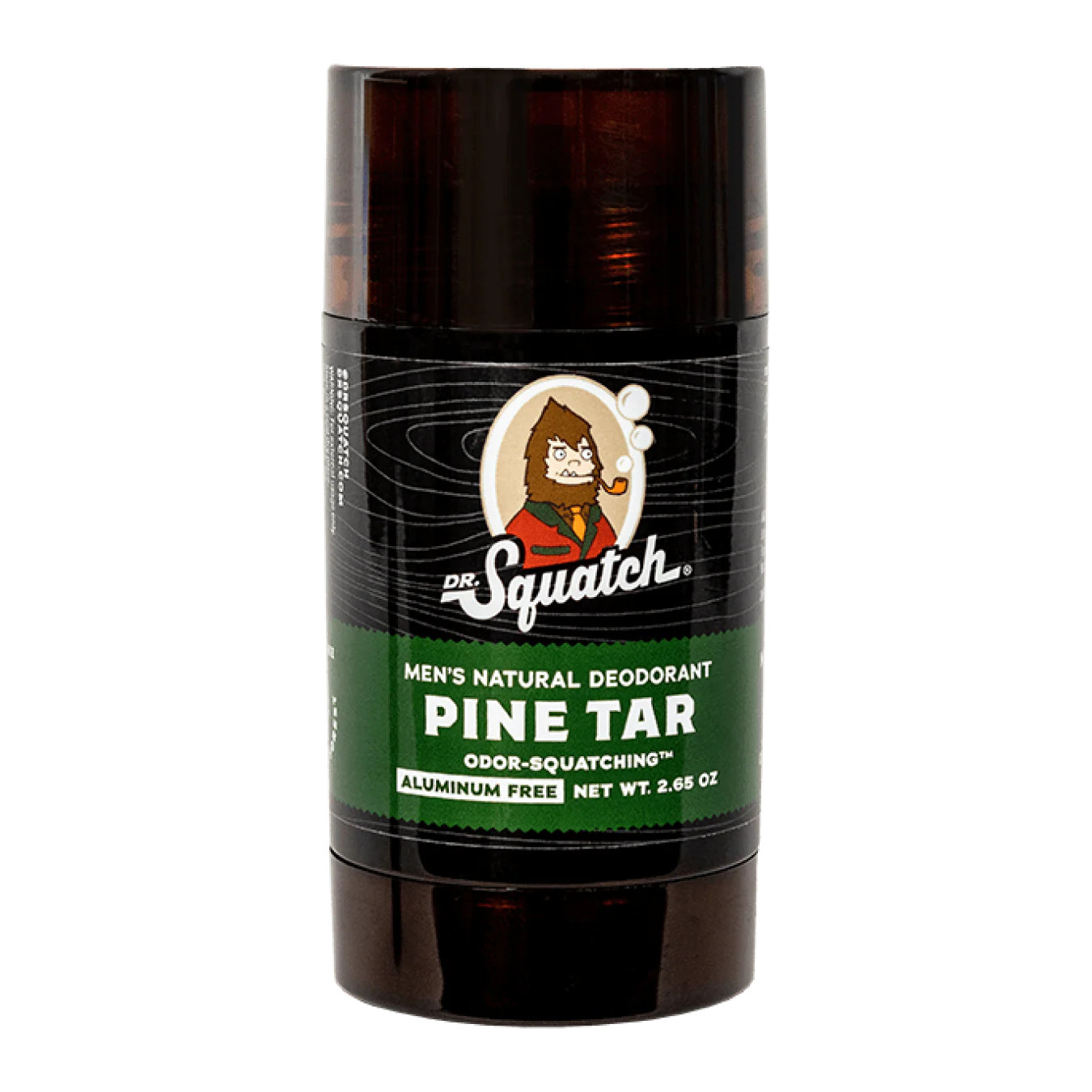 Dr. Squatch Men’s All Natural Deodorant 2.65 oz – Pine Tar