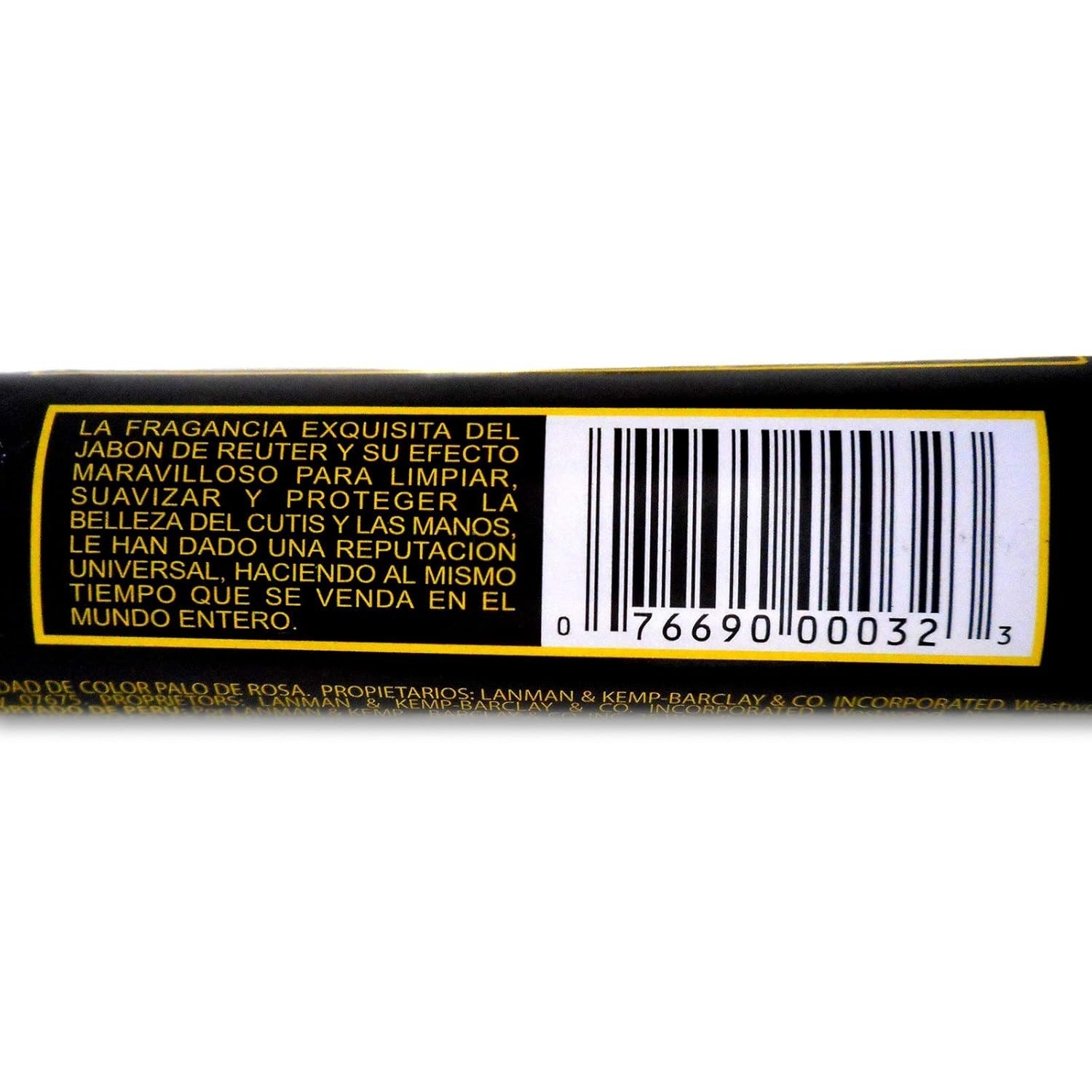 Murray & Lanman Reuter Bar Soap 3.35 Oz/95 gram (Jabon de Reuter) (2-PACK)