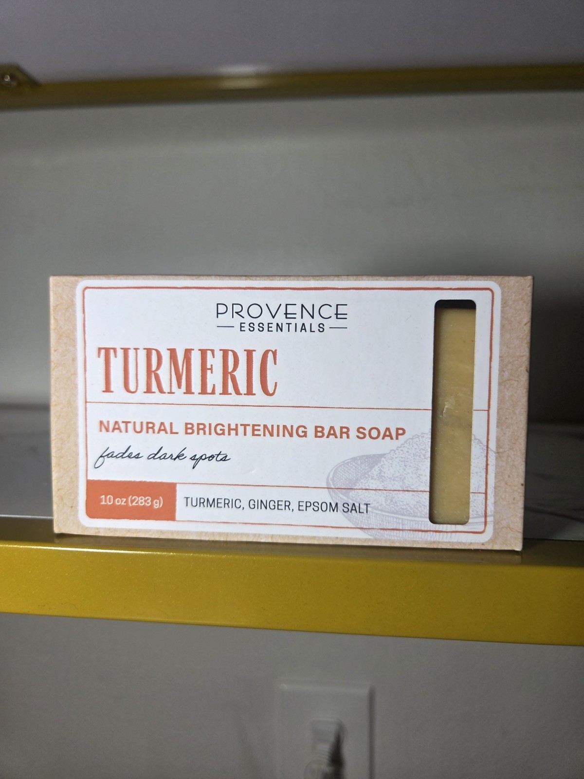 Provence Essentials Turmeric Natural Brightening Bar Soap 10.oz