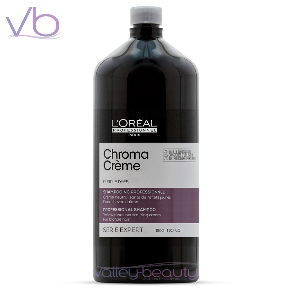 L’Oreal Professionnel Serie Expert Chroma Creme Purple Dyes Shampoo for Blonds