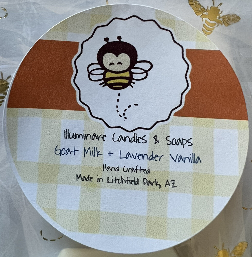 Set of 4 Natural Honeycomb-Shaped Goat Milk Soap Bars – Handmade Skincare