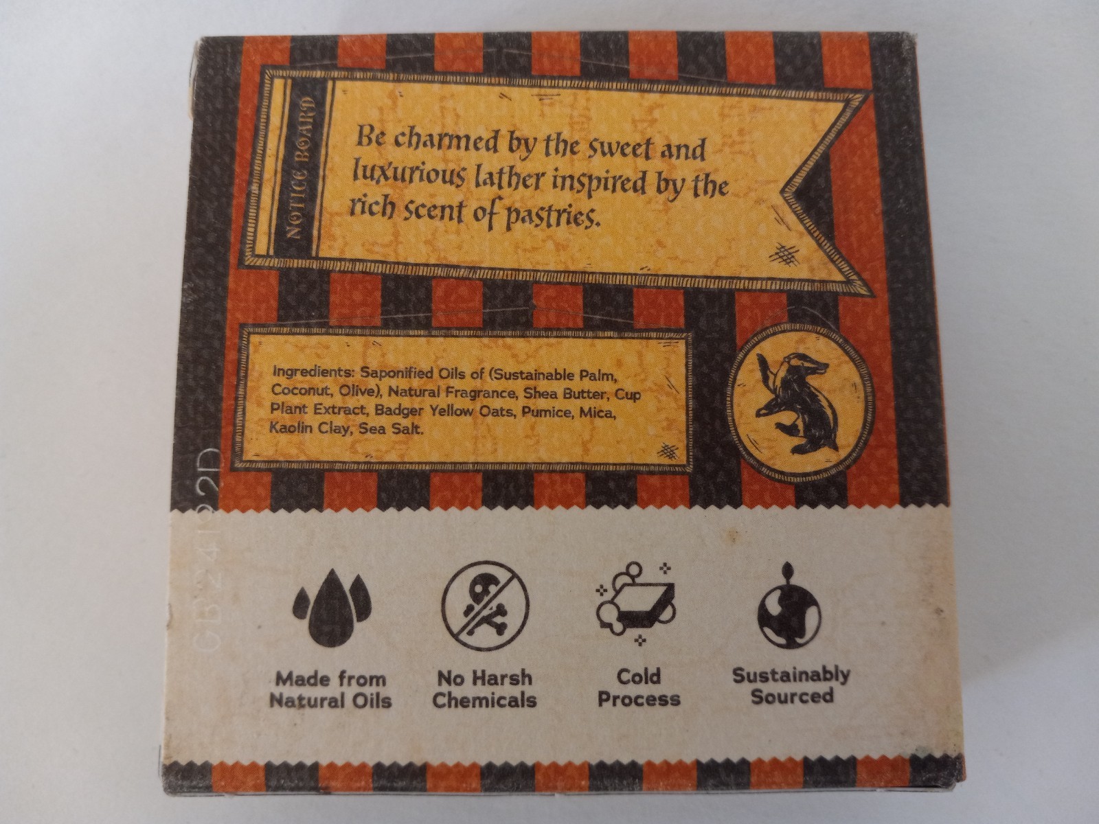 Dr. Squatch Bar Soap Harry Potter Hufflepuff/Slytherin/Ravenclaw Limited Edition
