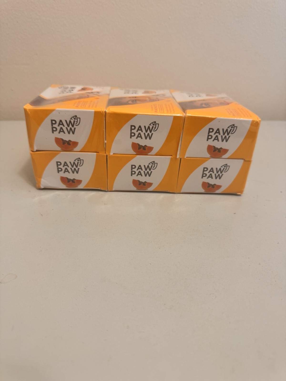 Paw Paw Papaya Clarifying Exfoliating Soap Bars 180g Each Multipack Lot of 6