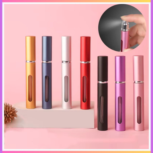 7-Pack 10ml Perfume Atomizer Bottles – Refillable Travel Spray Pump Set