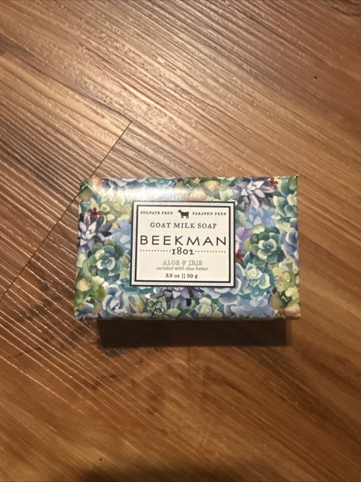 BEEKMAN 1802 Goat Milk Soap Bar – ALOE & IRIS 3.5 Ounce