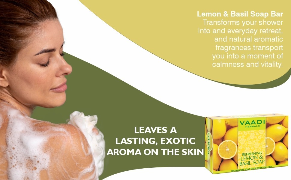 Refreshing Lemon and Basil Soap – Each 2.65 Oz, Pack of 12(32 Ounces)