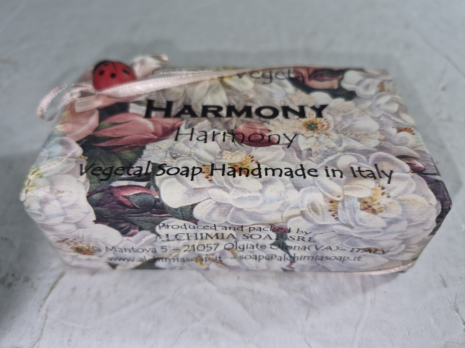 Harmony Vegetal Soap Hand Made In Italy (Vegan Soap Bar)
