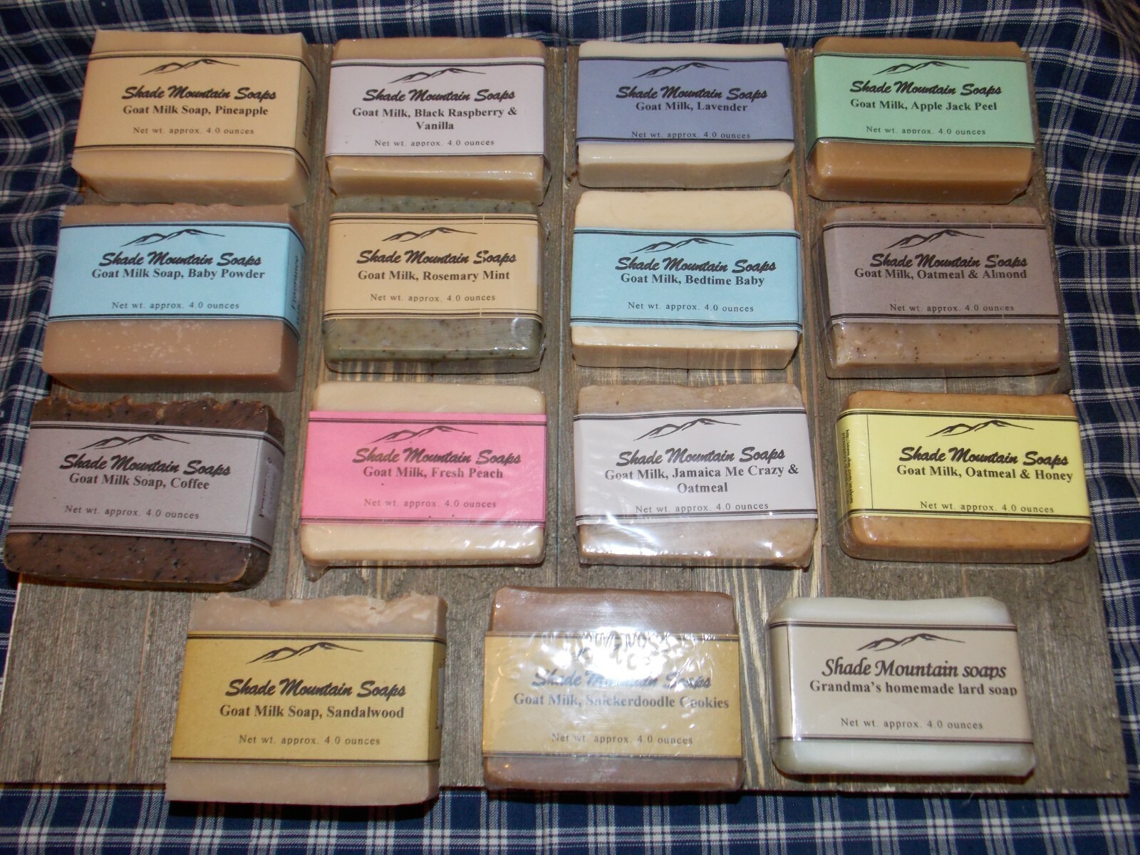 Goat Milk Soap Homemade / Handmade Moisturizing – 4 oz bar -Coffee